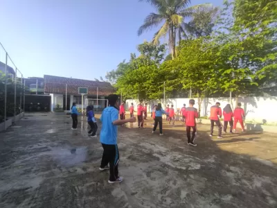 Kegiatan Senam Bersama Setiap Hari Sabtu